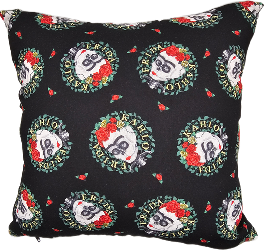 Mayhem cushion Frida Skull